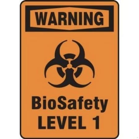 Accuform OSHA WARNING BIOHAZARD SIGN MBHZ321XV MBHZ321XV